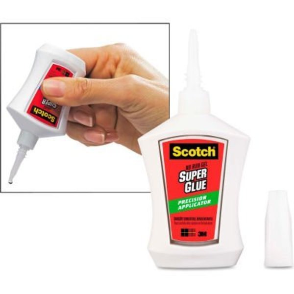 3M Scotch® Super Glue Gel, Precision Applicator, 0.14 oz AD125